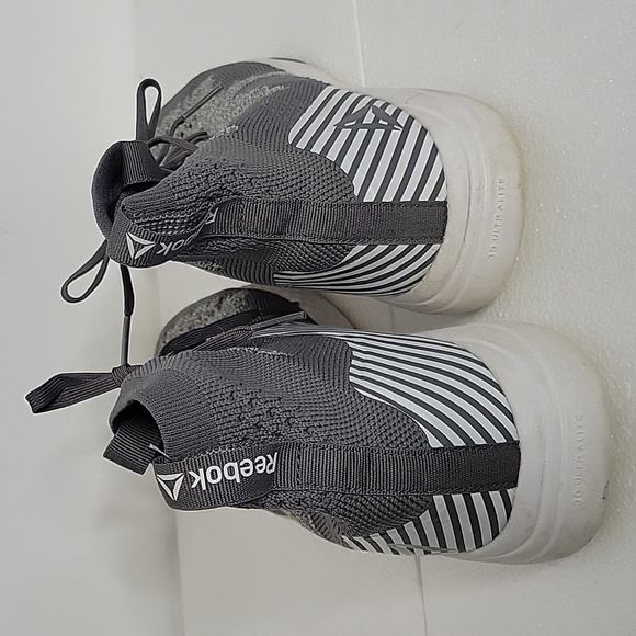 Women's Reebok Hayasu Ultraknit Sneaker Grey White Size 7 - Picture 11 of 15